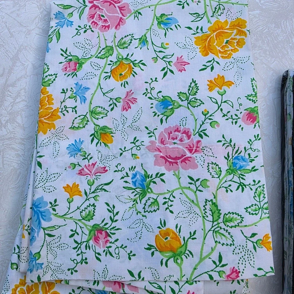 JCPenney Pillowcases Standard Size Vintage 
